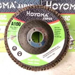 Hoyoma Japan Flap Disc 24, 36, 60, 80, 100, 120
