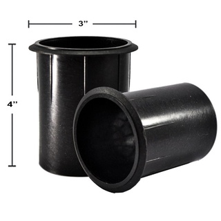 ⚡3"X4" Speaker Air Vent tube hole Air Hole Plastic for Speaker Box w/ Grills⚡