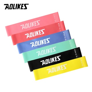 AOLIKES Elastic Resistance Bands Workout Rubber Loop For Fitness Gym Strength Training Elastic Bands Fitness Equipment E