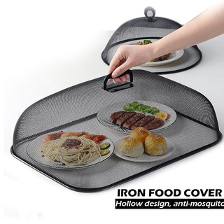 Stainless Steel Table Food Cover Dish Cover Metal Food Cover Iron Dish Cover (1)
