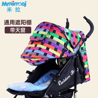Stroller Accessories Baby Stroller Awning Accessories Umbrella Car Folding Canopy Ceiling Sun Shiel