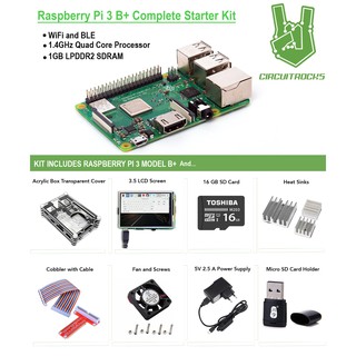 Raspberry Pi 3 B+ Complete Starter Kit