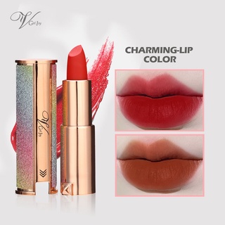Girl Ivy Matte Lipstick Lip Tint Velvet Rouge Lip Gloss Waterproof Cheek Tint Color 3.5g IV10089
