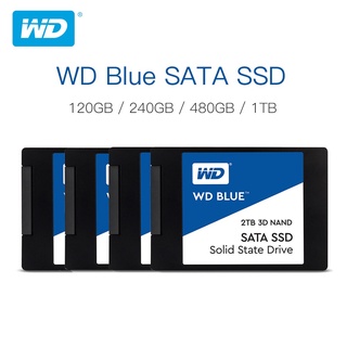 ⚙HOT WD Blue SSD interne Solid State Disque 250GB 500GB 1TB SATA 6 Gbit/s 2.5" 3D NAND WD S