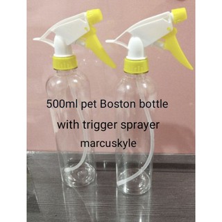 500ml pet bottle with trigger sprayer pack of 5pcs
