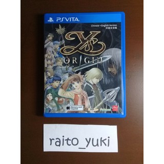YS Origin Playstation Vita Game ASI/Asian version English+Chinese Complete