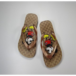 Color Printed Slippers For Ladies Fashion(up 1 size )