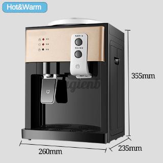 AUGIENB Mini Electric Water Dispenser Desktop Miniature Hot/Warm/Cold Water 220V (5)