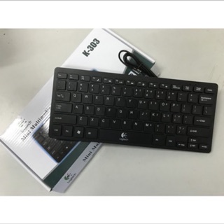 logitech Multimedia USB Mini Keyboard Universal For PC