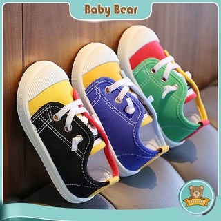 babiesஐ❁✗Kids Canvas Shoes Solid Soft Sole Fashionable Casual Board