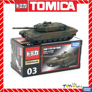Tomica Takara Tomy Premium No.03 JSDF Type 90 Tank