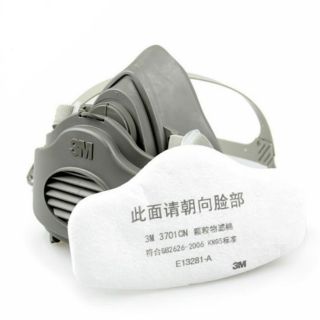 ORI 3M 3200 Respirator Gas Mask with KN95 KN95 Replacement Filters