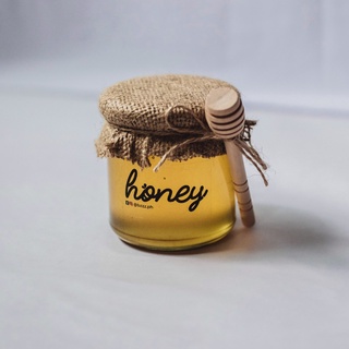 Pure Honey: 200ml with honey dipper