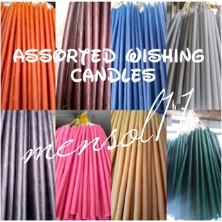 20 pcs/pack ASSORTED WISHING CANDLES for Personal Wishes