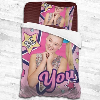 Be You Jojo Siwa Custom Single Microfiber Bedsheets,Unique 2-Piece Quilt Cover With One Pillowcase
