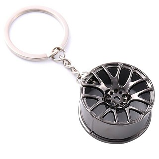Luckylemon Car Keychain Wheel Tire Styling Creative Car Key Ring Auto Car Key Chain Keyring (2)