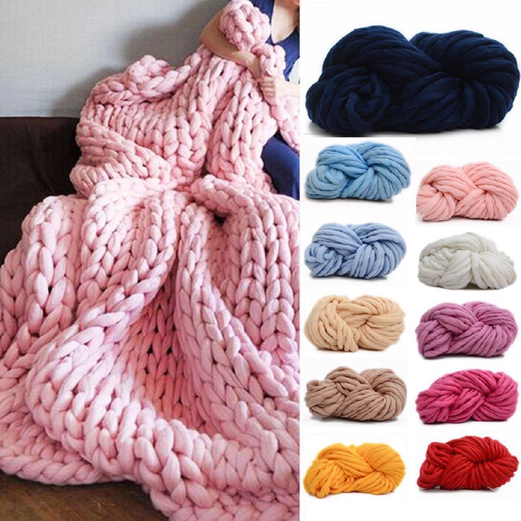 24Hours Delivery 250g Iceland Woolen Yarn Ball Korean Extra Thick Hat Thread Super Thick Woolen Yarn