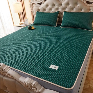 duvet cover pillow toySummer Sleeping Mat Bed Mat Cool Fiber Bed Topper Foldable Soft Bedding Sets