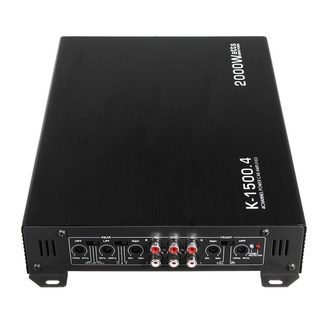 4 Channel Car Auto Audio Amplifier 2000W Stereo Bass Speaker Car Power Audio Subwoofer Home