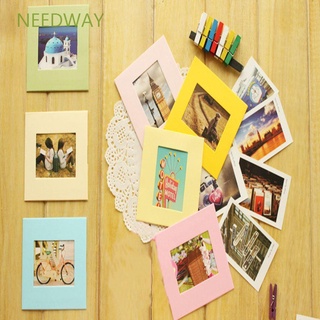 NEEDWAY 10X Photo Album Frame Picture Display Paper 3Inch Gift Wedding Home Decoration Square Film Picture Modern DIY/Multicolor