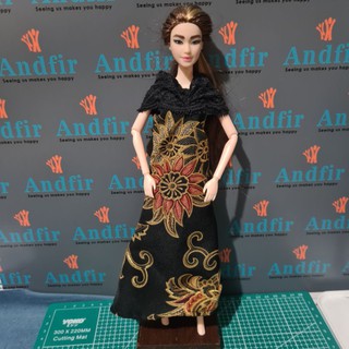 Barbie Doll Batik Shirt Handmade HMB1