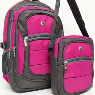 COD new arrival HP backpack with slingbag 2in1