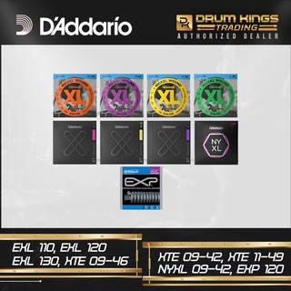 D'Addario EXL120, EXL125, EXP120, XTE0942, XTE0946, XTE1149 NYXL0942 Electric Guitar Strings ( USA )