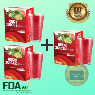 Food & Beverage๑[Original]Red Juice Plus (7 Sachets or good for 3-4 Liters) Organic Superfood Powder