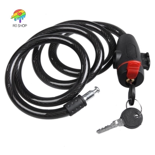Bicycle Universal Wire Cable Coil Portable Anti-Theft Lock Car Lock
