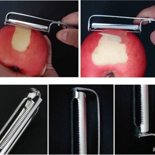 Stainless Steel Cutter Vegetable Fruit Apple Slicer Potato Peeler Parer Tool 1pc