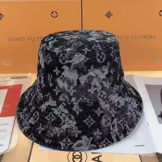 Original LV Denim Bucket Hats Women Summer Sunscreen Panama Hat Outdoor Men Fisherman Hat Beach Caps