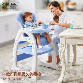 high chair for baby ♕3 in 1 GROMAST Multipurpose baby feeding high chair convertible♤ (2)