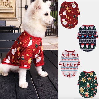 Christmas Pet Costume Dog New Year Clothes Suitable for Puppy Dog Clothing