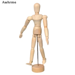 [Awhrme] 5.5" Drawing Model Wooden Human Male Manikin Blockhead Jointed Mannequin Puppet Hot Sale