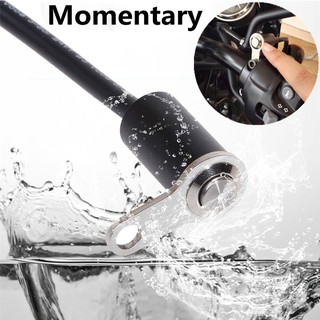 Momentary Switch Motorcycle Handlebar Screw Mount Waterproof Thumb Button DAX (1)