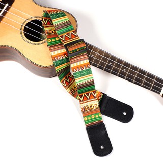 National Style Printing Folk Guitar Straps Thickened Electric Guitar Bass (2)