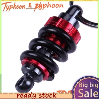 Universal Shock Absorber Shaped Metal Key Chain Gift Motorcycle Decor