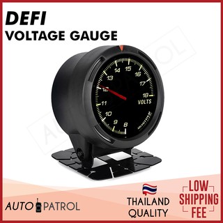 Defi Link Advance BF Volt meter Gauge with 7 colors 60mm 2.5
