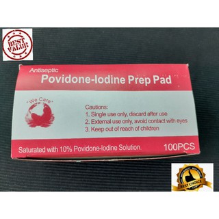 Povidone-Lodine 10% Perep 6pesos for 5pcs