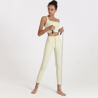 New 7 Color Lululemon Yoga Suit Lingerie Bra and Align Pants High Waist Leggings Set Purchased (5)