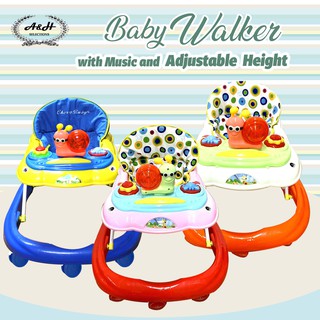 A&H Baby Walker (with music and Adjustable Height) model 001S