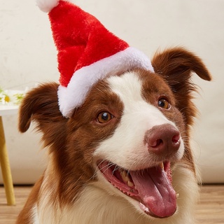 Christmas Pet Santa Hat Puppy Cat Dog Hat Xmas Costume Ornaments (3)
