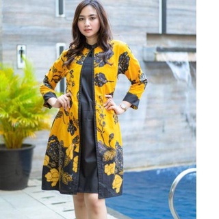 Discount! Modern Original Batik Dress Work Batik 095