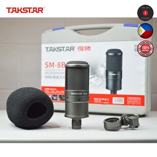 TAKSTAR SM-8B Condenser Microphone With Free Tripod (3)