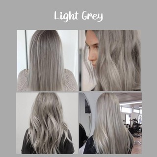 KLEUR - Light Grey Hair Dye (Sunbright Ash Set)