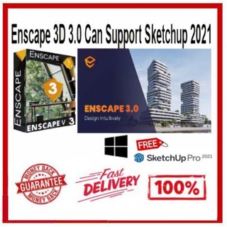 [LIFETIME FULL WORKING] Enscape 3D 3.0 Can Support Sketchup 2021 Assets Library Full Version n
