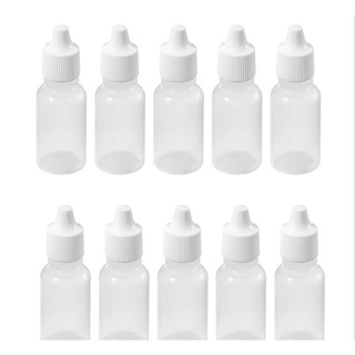 100PCS 5ML/10ML/15ML/20ml/30ml/50m Empty Plastic Squeezable Dropper Bottles Eye Liquid Dropper