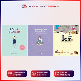 (Bundle) I Decided To Live Us Me ,Being Comfortable Without Effort & 1cm Original Books with Freebie