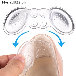 【MYR】 2pcs GEL Insoles for Shoe High Heel Adjust Size Adhesive Heel Protector Sticker .