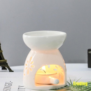 [Eruding] Ceramic Essential Oil Lamp Aroma Burner Aromatherapy Fragrance Holder